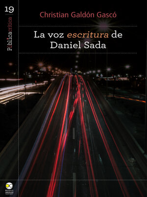 cover image of La voz escritura de Daniel Sada